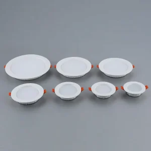 Ceiling Recessed Mounted Aluminum SMD COB Round LED Downlight