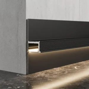 Ceiling Shadow Gap Profile Wall Skirting Shadow Gap Light Aluminum LED Track Profile Aluminum Channel LED Strip