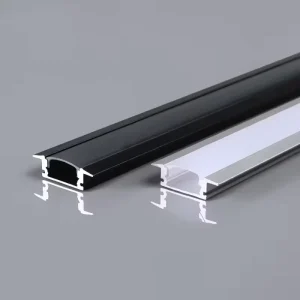 Ceiling Wall Linear Lamp Embedded Alu Profile Extrusion Channel Frame Recessed Aluminum Profile for Led Strip Light