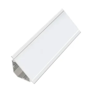 Ceiling free Illuminated Aluminum Alloy Triangular Linear Light Strip Ceiling Mounted Cove Lighting for Living Room Corner