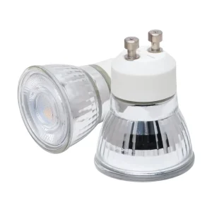 Ceramic+Glass MR11 GU10 5W Small LED Spotlight AC100-240V 2835SMD 470LM 3000K for Office Living Room Ceramic+Glass COB