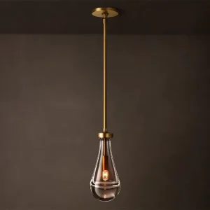 Chandelier Ceiling Light Rain Outdoor Pendant Glass Chandelier for Dining Room Living Room Luxury Lighting Decoration Home