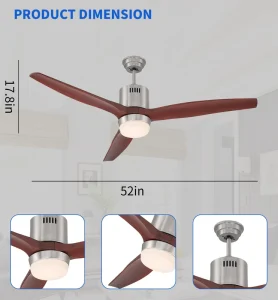 Chandelier Ceiling Light With Fan