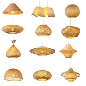 Chandelier Design Bamboo Pendant Light Living Room Lights Modern Lamp Pendant Light