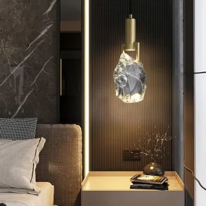 Chandelier Modern Simple Light Luxury Crystal Bedside Lamp Creative Personality Decoration Chandeliers Pendant Light