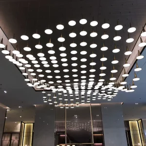 Chandelier Restaurant High Ceiling Light for High Ceilings
