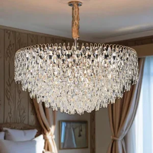 Chandeliers Pendant Lights Handmade Stainless Steel Modern Luxury Dimmable Warm Light for Bedroom Balcony Home Lighting Decor