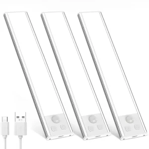 Charging Lamp Strip Profile Aluminum Motion Sensor Light Under Cabinet Led Wall Lights for Home Indoor