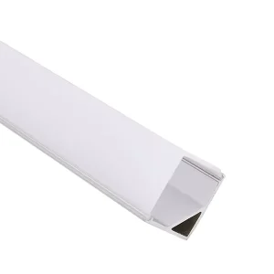 Chinese Factory 45 Degree Lighting Corner Aluminum Profile LED Linear LED Light Ceiling 16*16 mm with PC Cover