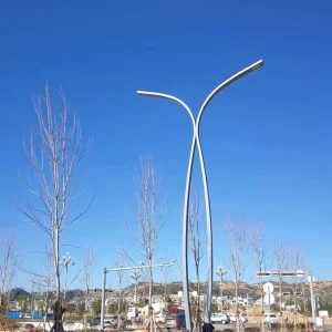 Chinese Factory Outdoor Energy saving Led Garden Light Solar Charging Street Lamp