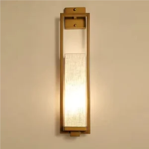Chinese Interior Decoration Led Metal Wall Bracket Light Fitting Modern Wall Lamp for Hotel Bedroom