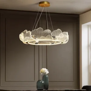 Chinese Style Home Stay Lamp Designer Creative Lotus Leaf Pendant Lamp Living Room Dining Room Chandelier