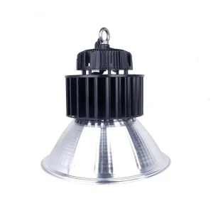 Classic Fins Lamp High Lumen IP65 200W Aluminum Industrial High Bay Light for Factory Warehouse CRI 70 3000 6500K Color Temp
