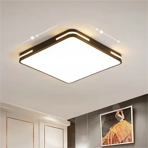 Classic Round Square LED Ceiling Lamp Modern Nordic LED Ceiling Light for Bedroom Living Room Home Lighting