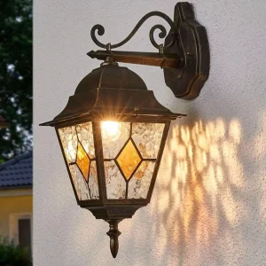 Classical Design Aluminum Street Lighting Led Garden Lantern Outdoor Wall Light