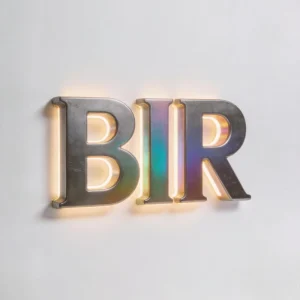 Clean Installation LED Channel Letters Remote Control Waterproof IP65 Illuminated Sign Advertising Lighting Customized Color