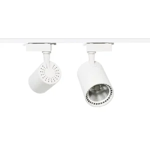 Clothing Store Spotlights LED Track Lights COB Ceiling Background Wall Store Guide Rail Lights Commercial High Color Display