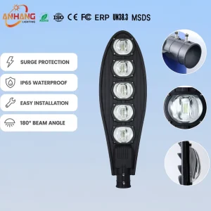 Cobra Street Light IP65 Waterproof Die Cast Aluminum AC 220V Outdoor Highway Commercial LED Street Light