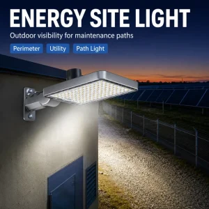 Cold Resistant Snow Night LED Road Light Adjustable Bracket Wall Mount IP65 Waterproof High Visibility Outdoor Parking