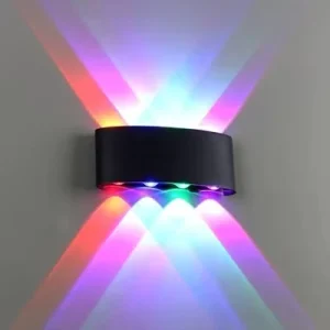 Colorful Modern AC Indoor and Outdoor Up and Down Wall Light Adjustable LED Wall Lamp