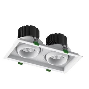 Combined Adjustable Grille Ceiling Light for Minimalist Villa Full House No Main Light Matching Decor Layout