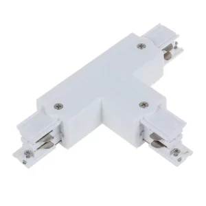 Commercial 4 Wires Aluminum Alloy LED Spotlight Lighting Track T Connector Rail Indoor COB Chip for Office Shop Lighting Modern