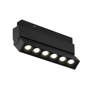 Commercial 48V DC Cob LED Track Lighting System Smart Magnetic Rail Linear Spot Lamp Aluminum Body Surface Recessed for Ceiling