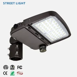 Commercial 50 75 100 150 200 240 300 450W 3 CCT and 3 POWER Adjustable LED Parking Lot Light Water proof Outdoor Street Light