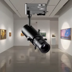 Commercial Adjustable LED Track Spotlight Zoomable Focus Shapeable CE ETL SAA Track Light for Modern Art Gallery Museum