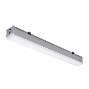 Commercial Aluminum Led Batten 120cm 120v 40w Linkable 4ft 6000k Twin T5 Integrated Led Tube Light