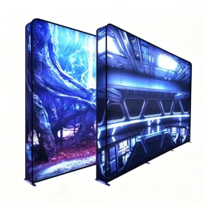 Commercial Backlit Wall LED Fabric Light Box for Portable Exhibition Backdrop Trade Show Display Stand Advertising Signage Box