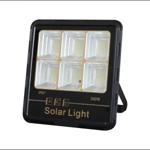 Commercial City Lighting Fixture Industrial Grade IP67 Waterproof Street Stadium High Brightness Outside Solar Flood Light 300w