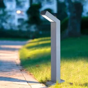 Commercial Custom Ip65 10w 20w Fixtures Outside Hotel Decoration Black Bollard Outdoor Garden Lamp Led Lawn Lights