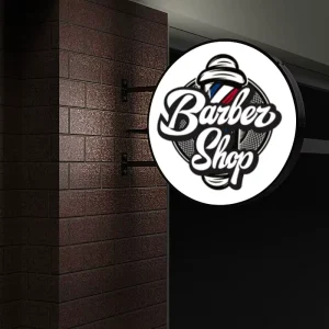 Commercial Custom Outdoor Acrylic LED Lightbox Custom Business Sign Advertising Light Boxes Made of Steel