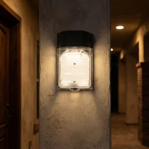 Commercial ETL Mini LED Wall Pack Light IP65 Outdoor Wall Mount Fixture 3W 3CCT Adjustable for North American Security Lighting