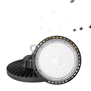 Commercial Factory Workshop Warehouse 150W-300W UFO High Bay Light for Aluminum 5-Year ETL