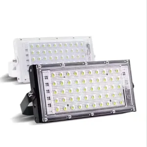 Commercial Floodlight Rgb Outdoor IP65 Waterproof 50W 100W 150W 200W Couleur LED Flood Lights Safety Light Projecteur Lamp