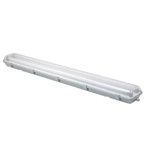Commercial Garage Warehouse IP66 2ft 4ft 5ft 20W 40W T8 Single LED Tube Lights Linear Tri Proof LED Batten Light