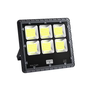 Commercial Grade 400W Solar Flood Lights Windproof Rainproof for Large Outdoor Areas ROHS Certified LED Aluminum IP66 Lighting