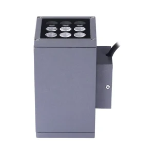 Commercial Grade Aluminum LED Wall Lights 6000K Daylight White IP65 Outdoor Lighting for Business Premises