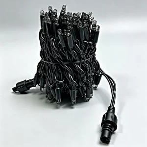 Commercial Grade Connectable Rubber Wire LED Outdoor Lights Christmas Tree Decor Lights