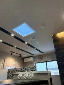 Commercial Grade LED Skylight with High Brightness and Smooth Day Night Light Transition