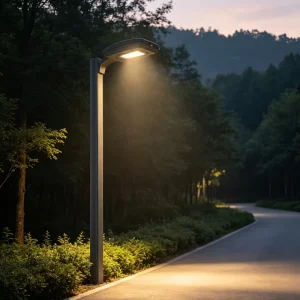 Commercial Grade Multi arm Courtyard Light Custom Color and Thickness Aluminum Landscape LED