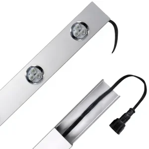 Commercial Grade Permanent Track Light Outdoor Permanent Track Lights Christmas Holiday RGBW LED Pixel Point Lights
