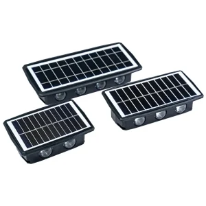 Commercial Grade Solar RGB Warm White IP65 Waterproof Die Cast Aluminum Garden Landscape Lighting