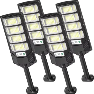 Commercial High Quality Outdoor 500W 400W 600W Solar Industrial LED Street Light With Galvanized Steel Pipe Pole