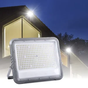 Commercial IP66 120 Beam Angle Adjustable 50W-400W AC165-265V Die Cast Aluminum Acrylic Lampshade SMD LED Flood Light