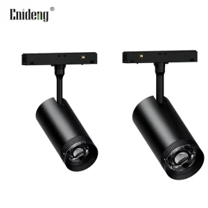 Commercial Indoor Zoomable 48V Magnetic Track Light 20W 22W LED COB Spotlight for Museum Art Gallery Interior Ceiling Lighting