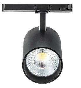 Commercial Industrial 25W 30W Aluminum Track Light Ripple Free LED Guide Rail 4 Wire Track Adapter High CRI 90 Dimmable Lighting
