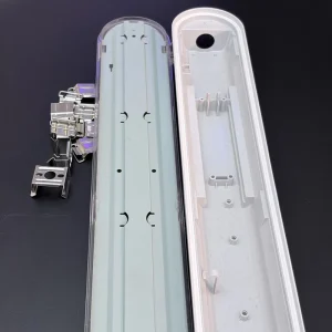 Commercial Industrial LED Tri-proof Light UGR<25 150lm/W 17W/32W/52W Anti Glare IP65 Supermarket Linkable
